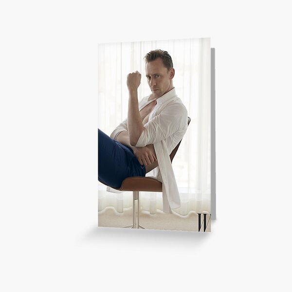 Tom Hiddleston Grußkarte