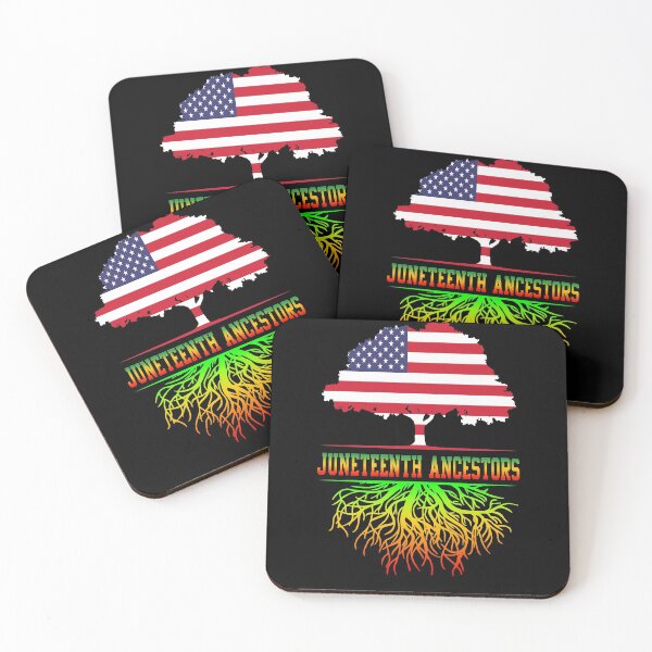 Item preview, June 19th Ancestors Melanin African Map Camisetas de orgullo de bandera americana para hombres y mujeres designed and sold by Toumi ⭐⭐⭐⭐⭐.