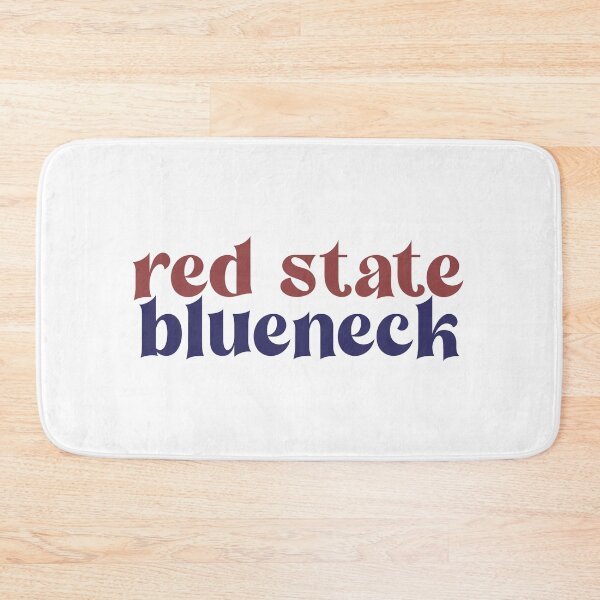 Item preview, Red State Blueneck | Lettering designed and sold by Sarahelena Barrios.