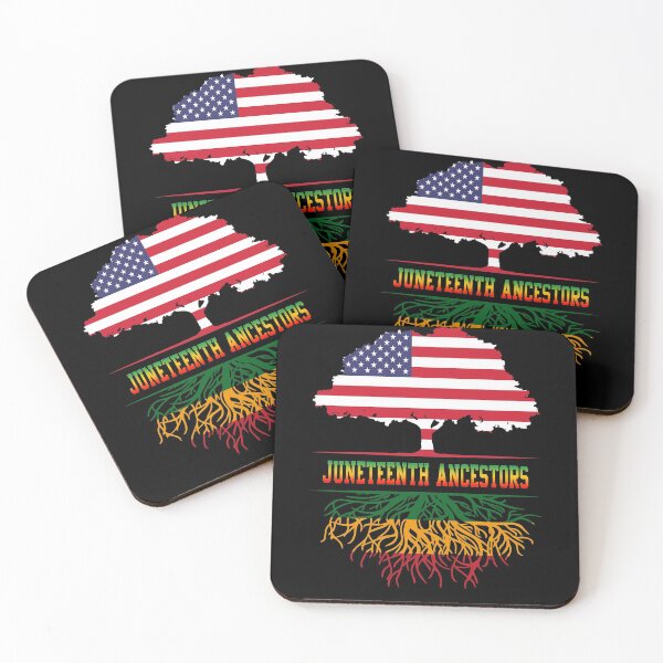 Item preview, June 19th Ancestors Melanin African Map Camisetas de orgullo de bandera americana para hombres y mujeres designed and sold by Toumi ⭐⭐⭐⭐⭐.