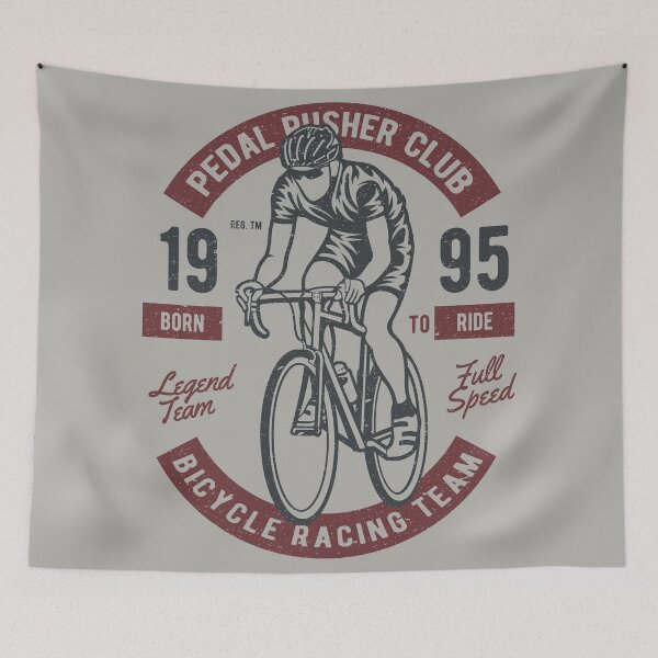 Item preview, Pedal Pusher Club Bicycle Racing Team designed and sold by lunegreiros.