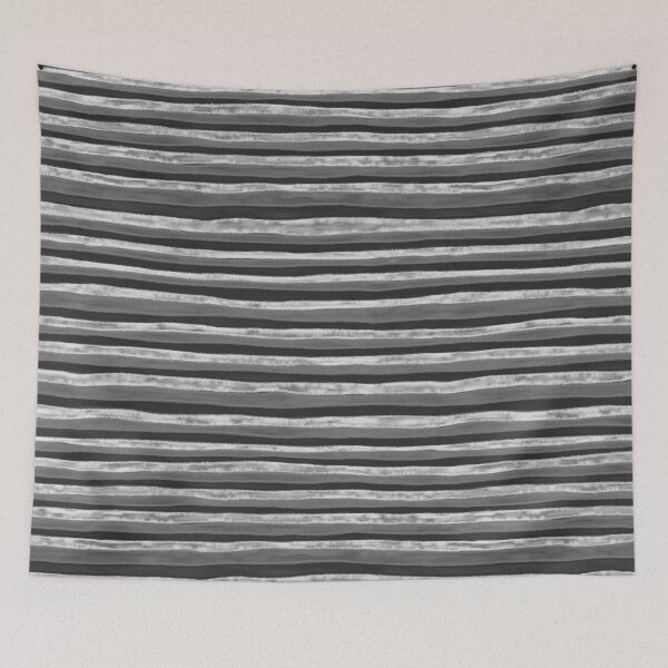 Item preview, Textured Spotted White, Gray and Black Stripes designed and sold by IrinaIkar.