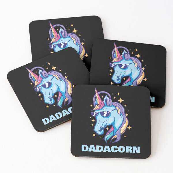 Item preview, Dadacorn Unicorn Dad With Headphones designed and sold by liftdesign.