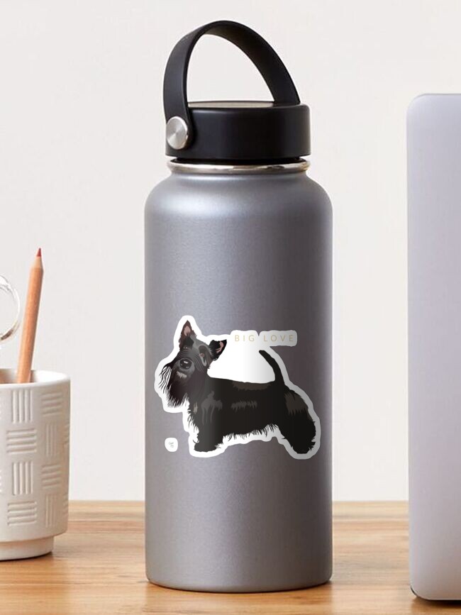 Thumbnail 1 of 3, Sticker, Scottish Terrier designed and sold by LovelyDayArt.