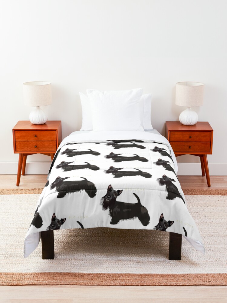 Alternate view of Scottish Terrier Comforter