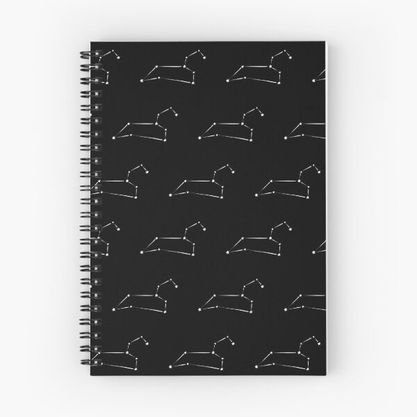 Item preview, minimalist leo constellation pattern in black and white  designed and sold by neopop.