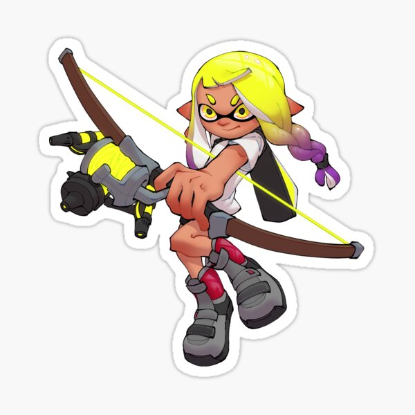 Splatoon 3 Inkling Girl Sticker