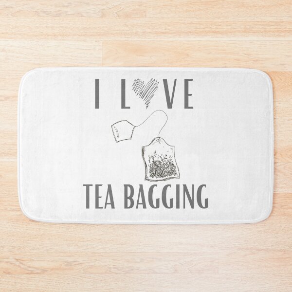 Item preview, Tea Bag I love Tea Bagging Funny Sketch Innuendo Design designed and sold by ChooproClothing.