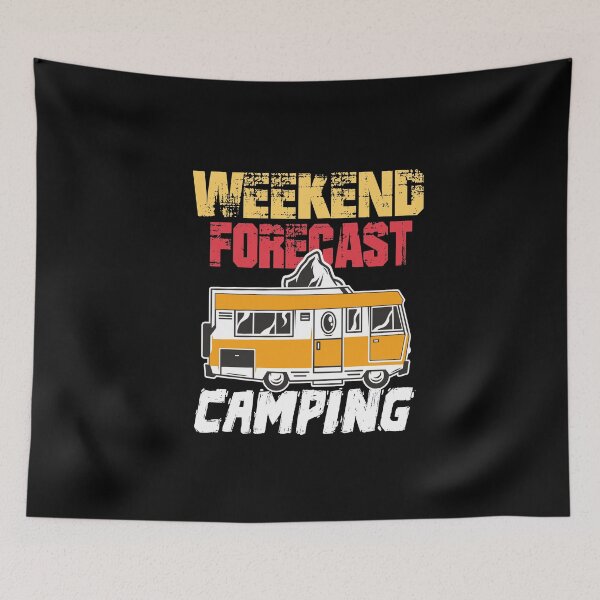 Item preview, Weekend Forecast Camping With A Chance Of Drinking designed and sold by Heddar Badreddine.
