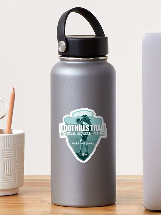 Thumbnail 1 of 3, Sticker, Foothills Trail (arrowhead T) designed and sold by curranmorgan.