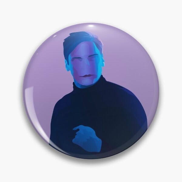 Item preview, baron zemo dancing neon blue violet designed and sold by sadieillust.