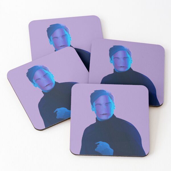 Item preview, baron zemo dancing neon blue violet designed and sold by sadieillust.