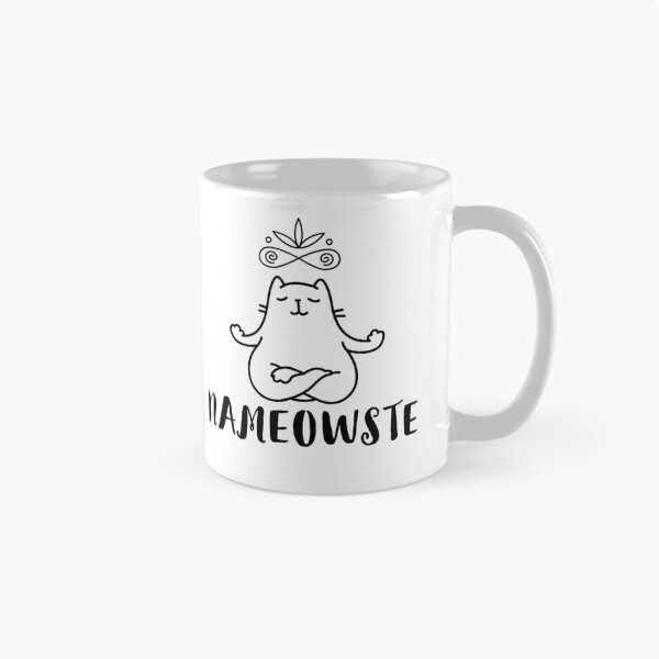 Item preview, Nameowste funny yoga cat designed and sold by Yogawoman.