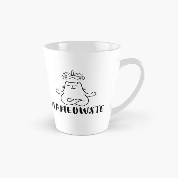 Item preview, Nameowste funny yoga cat designed and sold by Yogawoman.