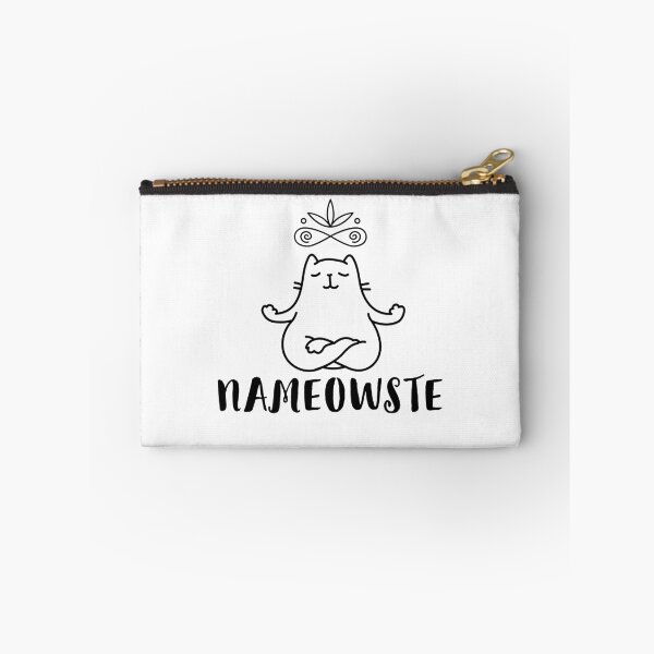 Item preview, Nameowste funny yoga cat designed and sold by Yogawoman.