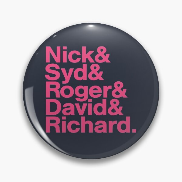 Item preview, Nick Syd Roger David Richard designed and sold by BandLineups.