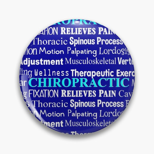 Item preview, Chiropractic Terminology Pattern on Blue designed and sold by zaphco.