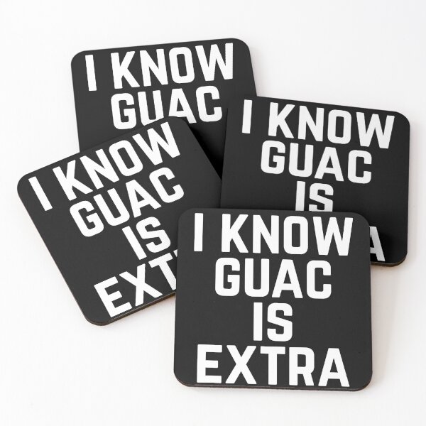 Item preview, I Know Guac Is Extra designed and sold by directgifts.