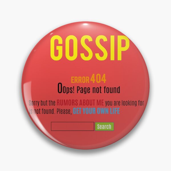 Item preview, Page not found GOSSIP designed and sold by Hyperuranium81.