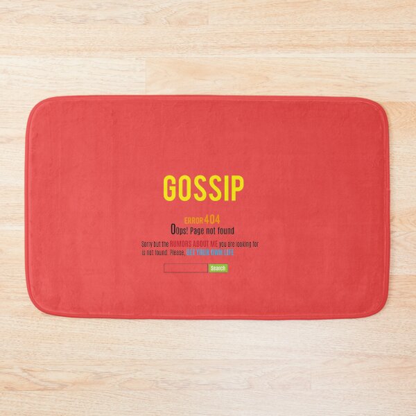 Item preview, Page not found GOSSIP designed and sold by Hyperuranium81.