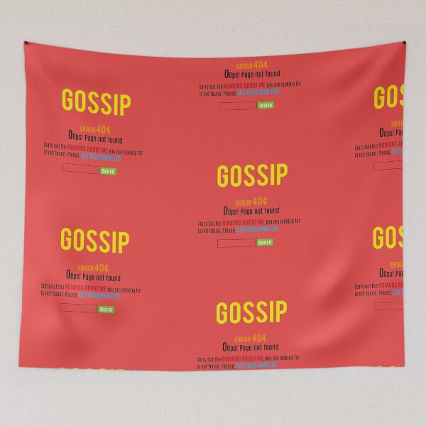 Item preview, Page not found GOSSIP designed and sold by Hyperuranium81.