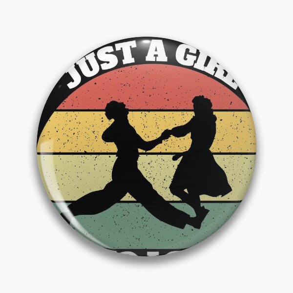 Item preview, Lindy Hop Hopper Swing Dance Dancer Girl designed and sold by Salvadax.