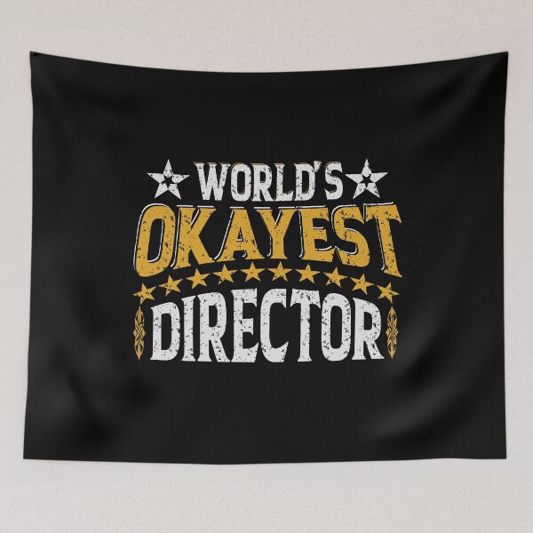 Item preview, Worlds Okayest Director designed and sold by YAHIA-14.