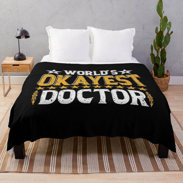Item preview, Worlds Okayest Doctor designed and sold by YAHIA-14.