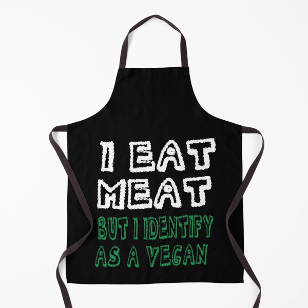 Item preview, I eat meat but i identify as a vegan designed and sold by hicham4you.