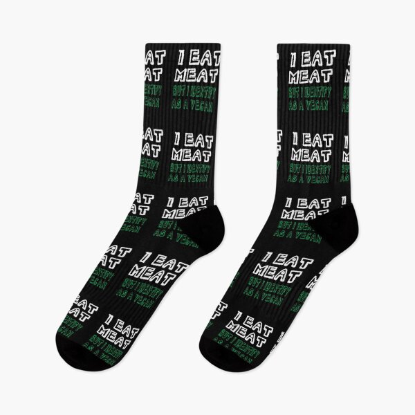Item preview, I eat meat but i identify as a vegan designed and sold by hicham4you.