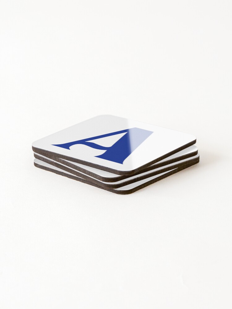 Thumbnail 4 of 5, Coasters (Set of 4), Letter A designed and sold by RafaTakami.