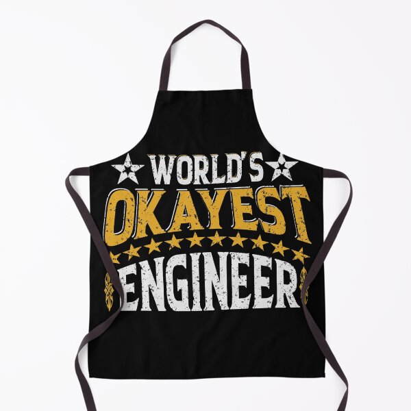 Item preview, Worlds Okayest Engineer designed and sold by YAHIA-14.
