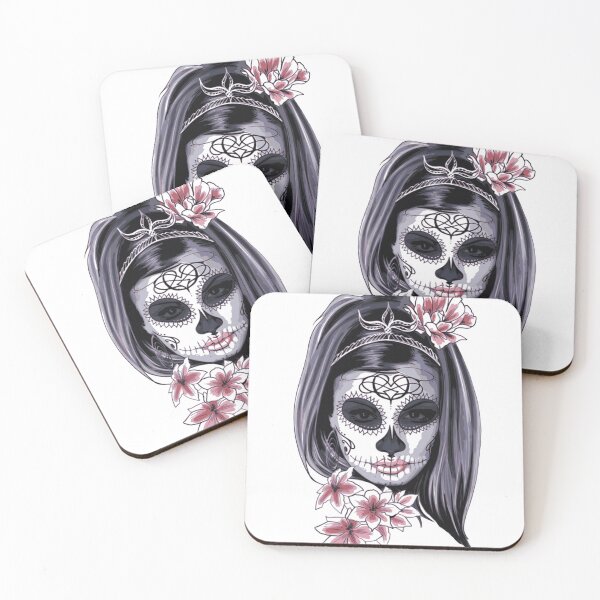 Item preview, Girl with Horror Mask designed and sold by Teo13.