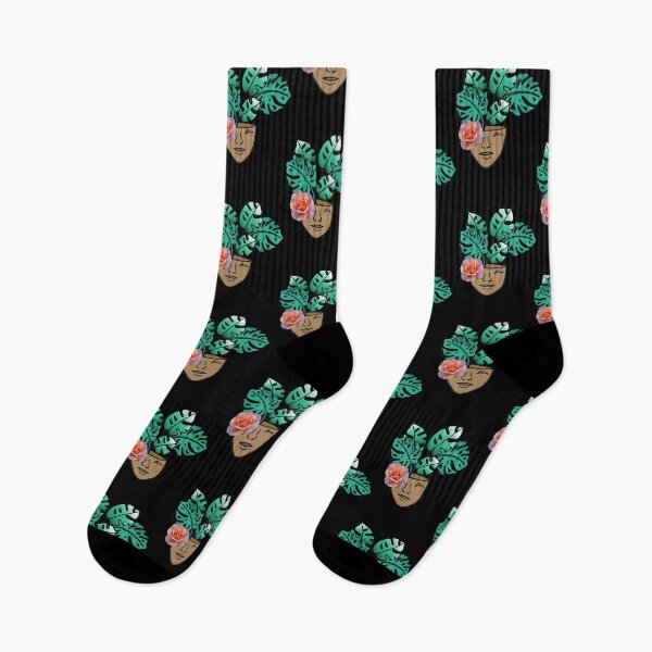 Item preview, PlantLover, Monstera Plant Leaf with a Realism Rose for Surrealism Vibes designed and sold by 10pmCreations.