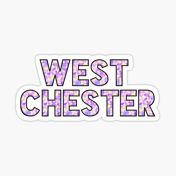 "Westchester University" Sticker by alexavec Redbubble