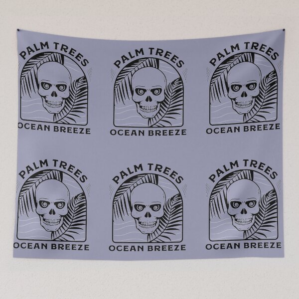 Item preview, Paml Tree Ocean Breeze Design designed and sold by luckyturtles.