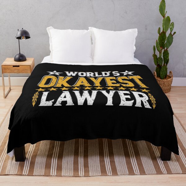 Item preview, Worlds Okayest Lawyer designed and sold by YAHIA-14.