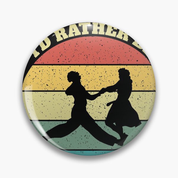 Item preview, Funny I'd Rather Be Lindy Hop Swing Dancing designed and sold by Salvadax.