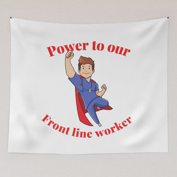Item preview, Power to our front line workers. designed and sold by MacjarrGems.