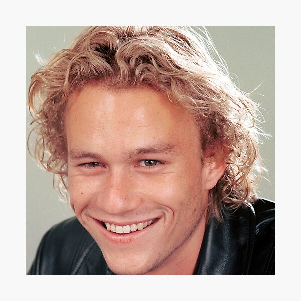 heath ledger 3 Photographic Print