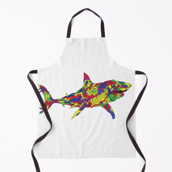 Item preview, Shark Abstract Art  designed and sold by artizticsoul.