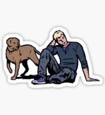 Clint & Lucky Sticker