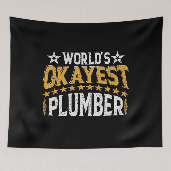 Item preview, Worlds Okayest Plumber designed and sold by YAHIA-14.