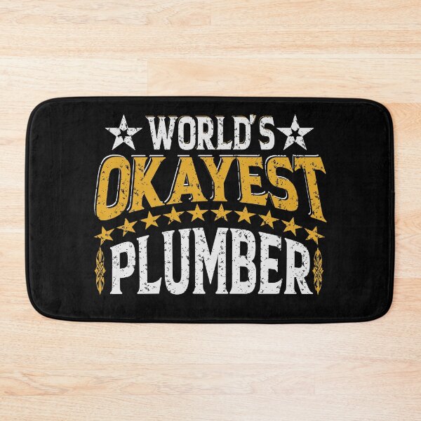 Item preview, Worlds Okayest Plumber designed and sold by YAHIA-14.