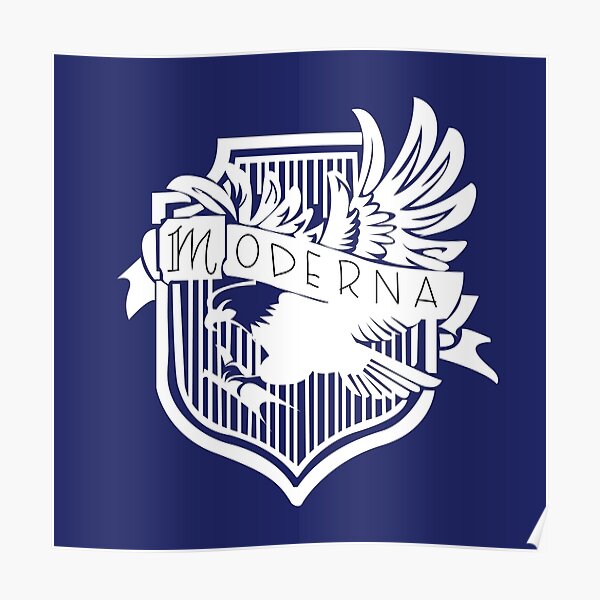 Moderna House Crest Shirt, Team Moderna Vaccinated Shirt, Moderna Vaccinated Shirt Poster