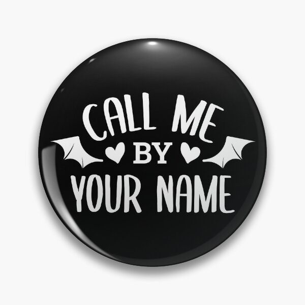 Item preview, Call Me By Your Name (White) designed and sold by FilipeFerreira.