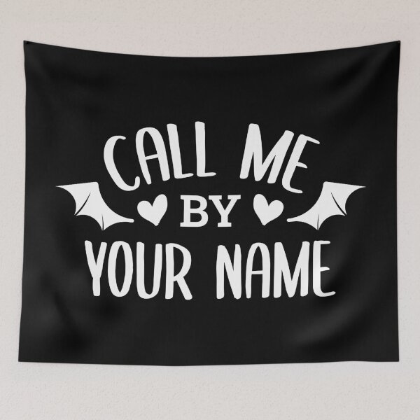 Item preview, Call Me By Your Name (White) designed and sold by FilipeFerreira.