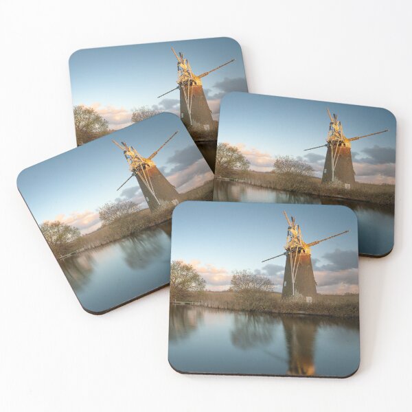 Item preview, Early Morning Light on Turf Fen Mill Norfolk designed and sold by dp-images.