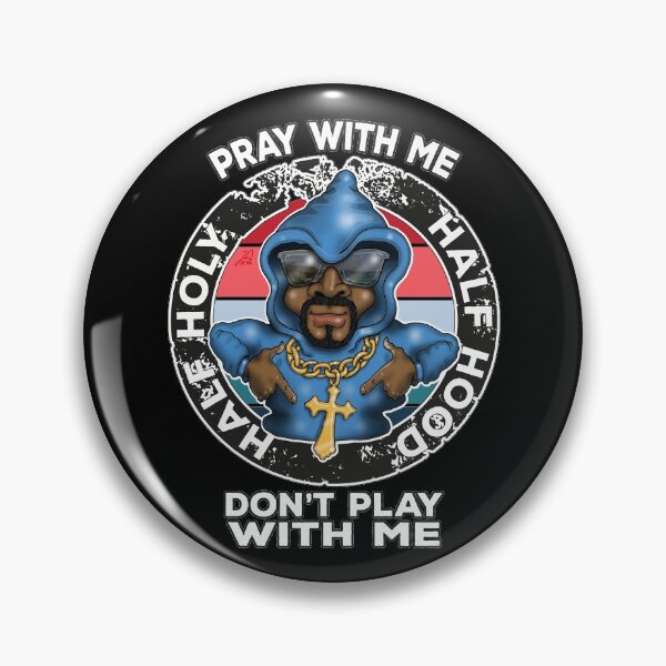 Item preview, Half Hood Half Holy Pray With Me Dont Play With Me Funny Christian designed and sold by Status71.