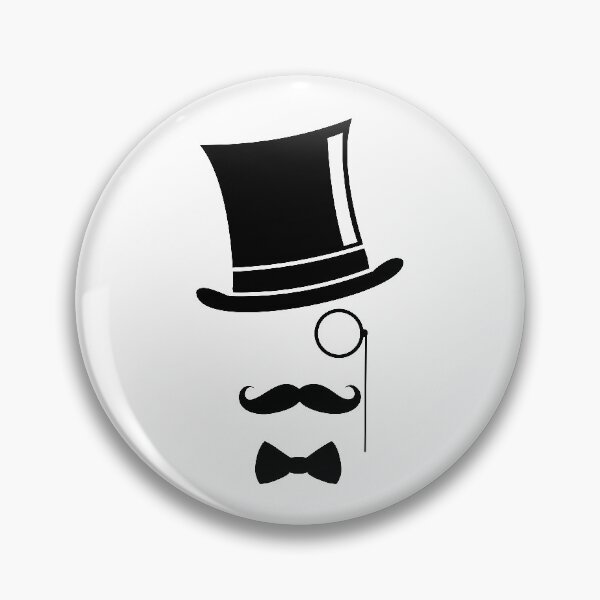 Item preview, Mustache Monocle Top Hat  designed and sold by BigTime.